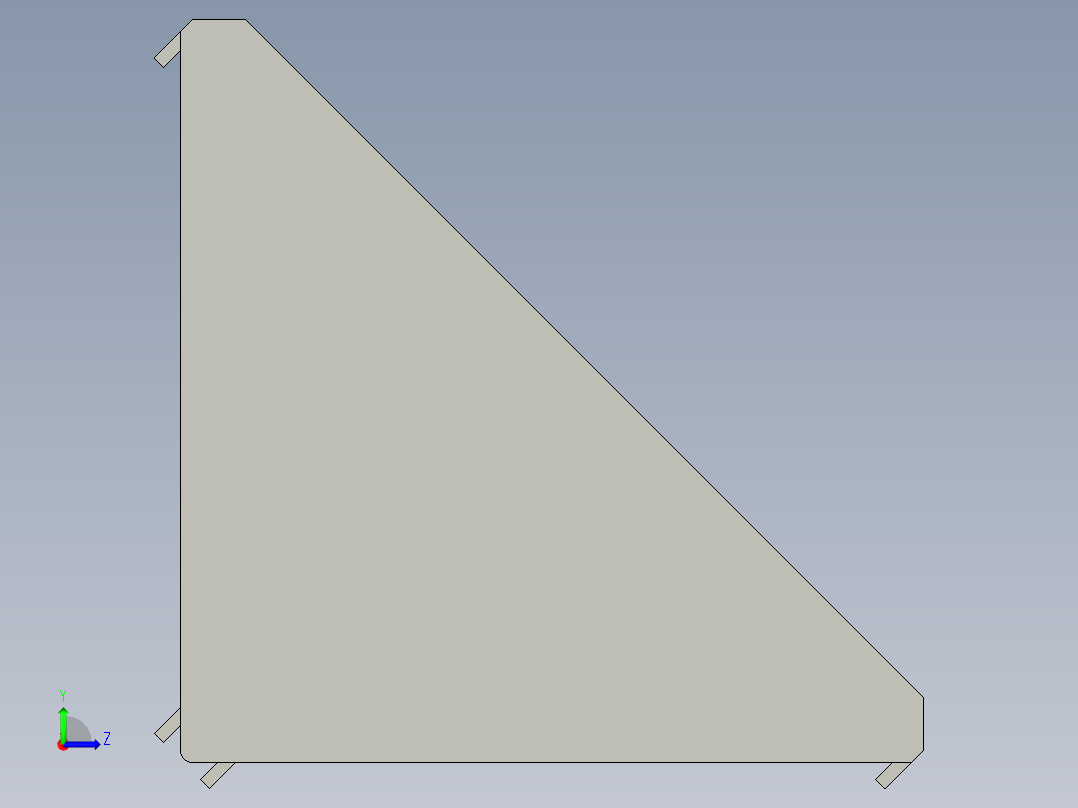 型材-BR 30X60 ANGLE BRACKET KJN523538左视图