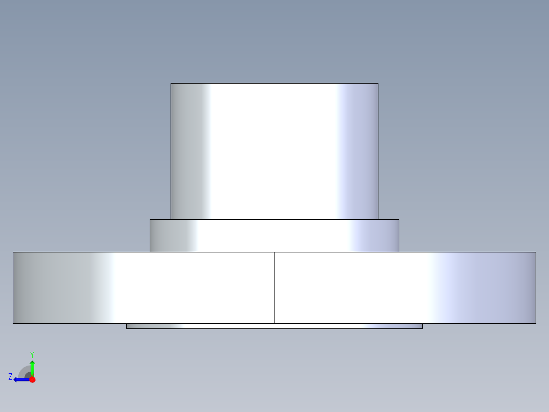 CPVC管件28-Sch80_Flange Vanstone_SPIG_9856-020_2in右视图