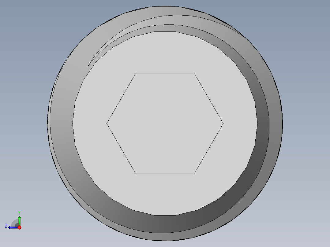 DIN 913-ISO 4026 固定螺钉-M14 L=16.SLDPRT右视图