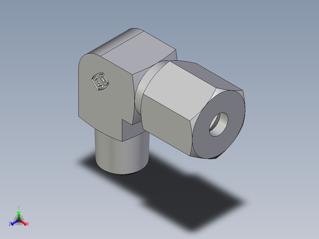卡套式工业通用硬管接头EO_Male_stud_elbow_WE06SMCF