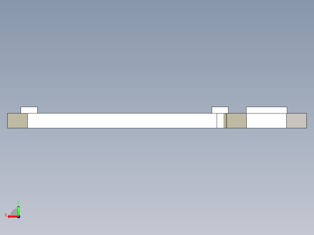 型材-BR 8 SLOT MITRE BRACKET KJN535627后视图