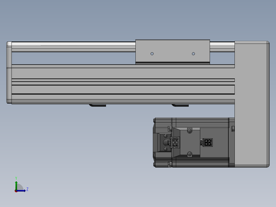 精密模组MY130-T10-100L-BM-P20B-C4-C左视图