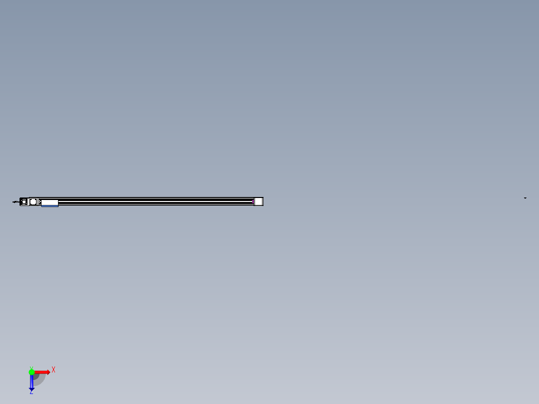 威洛博LB.GB同步带传动--欧规系列GB8-L96-S2050-BL-P40俯视图
