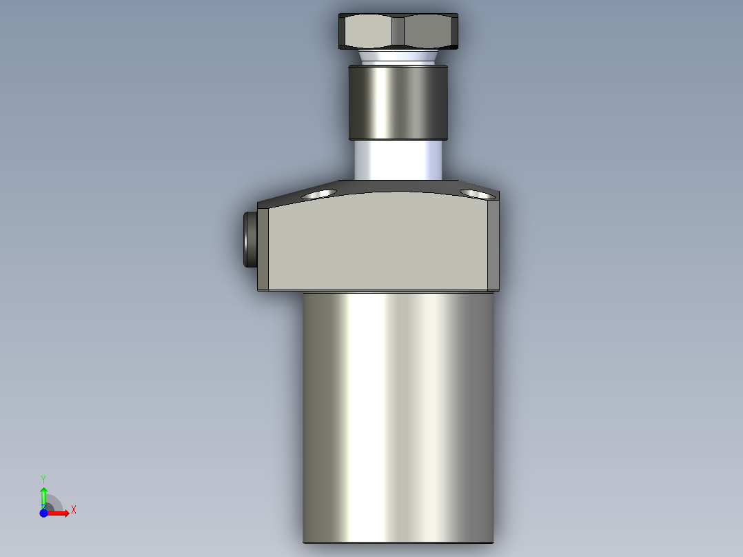 KOSMEKLHS0480-CL-Y60多系列多零件图纸模型前视图