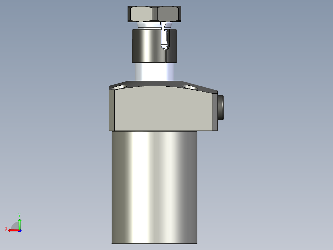 KOSMEKLHS0480-CL-Y60多系列多零件图纸模型后视图