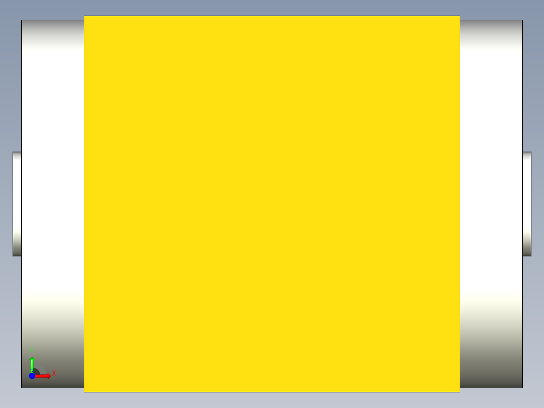 换向器PW90双孔 PGH90-L1 19-80-100-M6.stp前视图