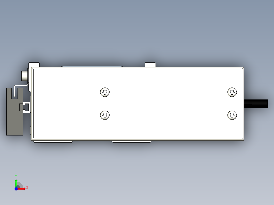 Toyo东佑达直线模组-ETH10-950-BL-100W+煞車前视图