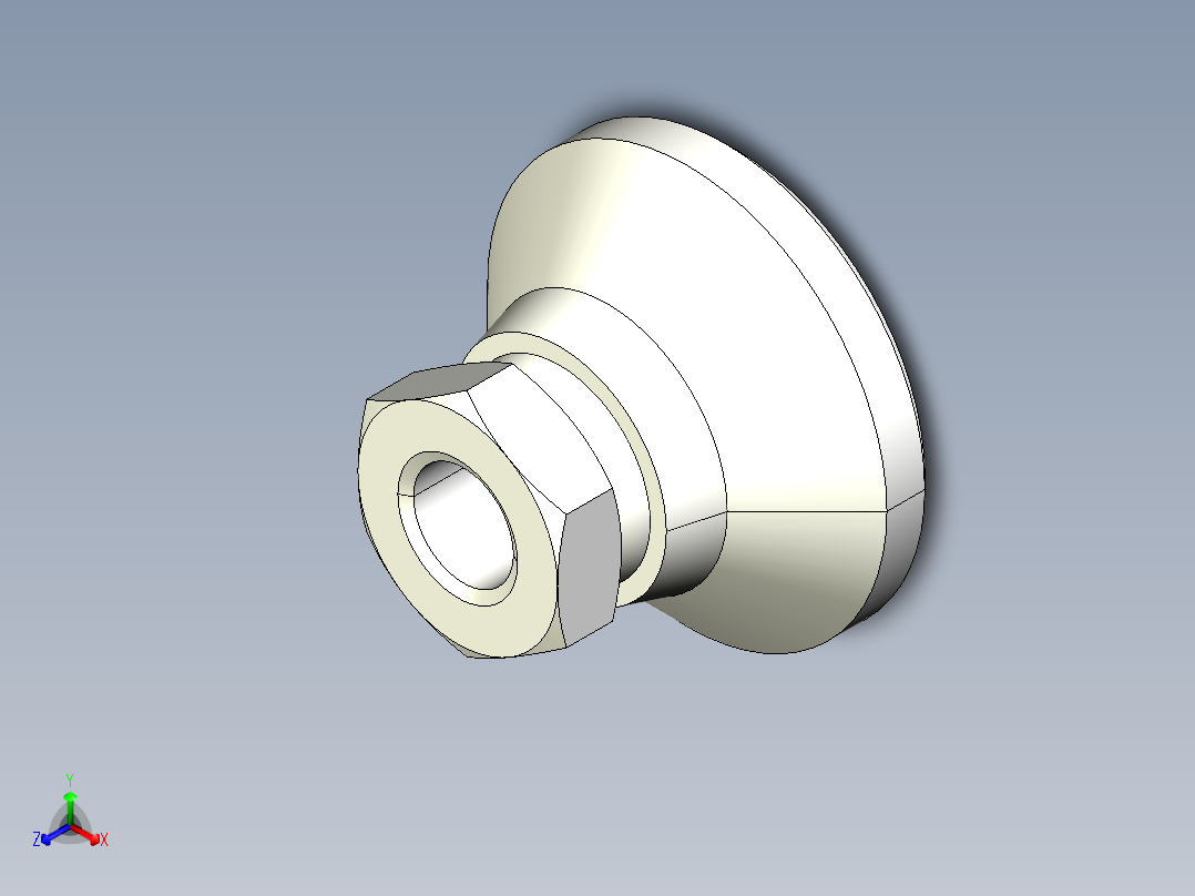 水平調整腳座(迷你型)2259(B)-3D多系列多零件图纸模型正等轴测图