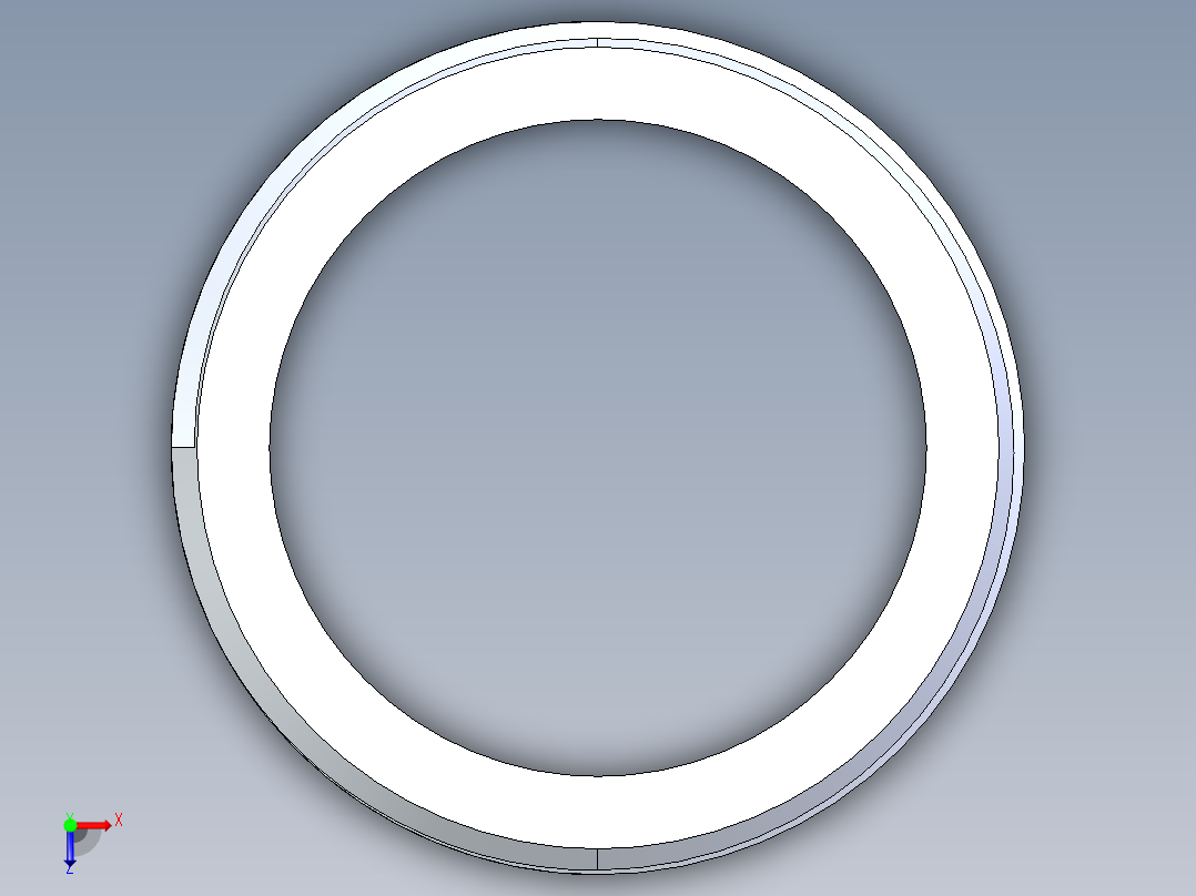 CPVC管件33-Sch80_Nipple_MPTxMPT_9861-171_1.25in x 2in俯视图