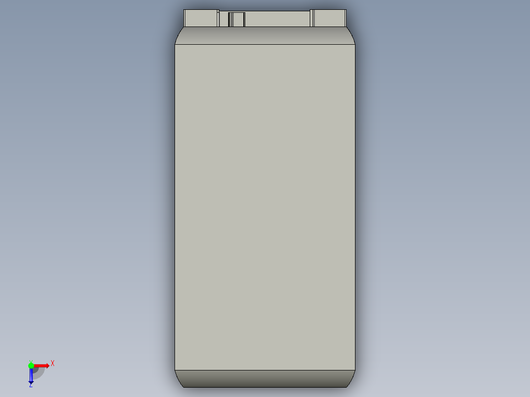 基恩士LK-G3001V_kc图纸模型俯视图