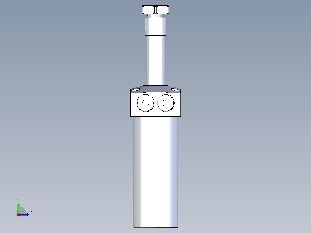 KOSMEKLHA0360-CL-Q30多系列多零件图纸模型左视图