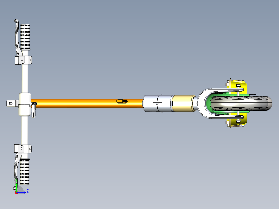 电动滑板车左视图