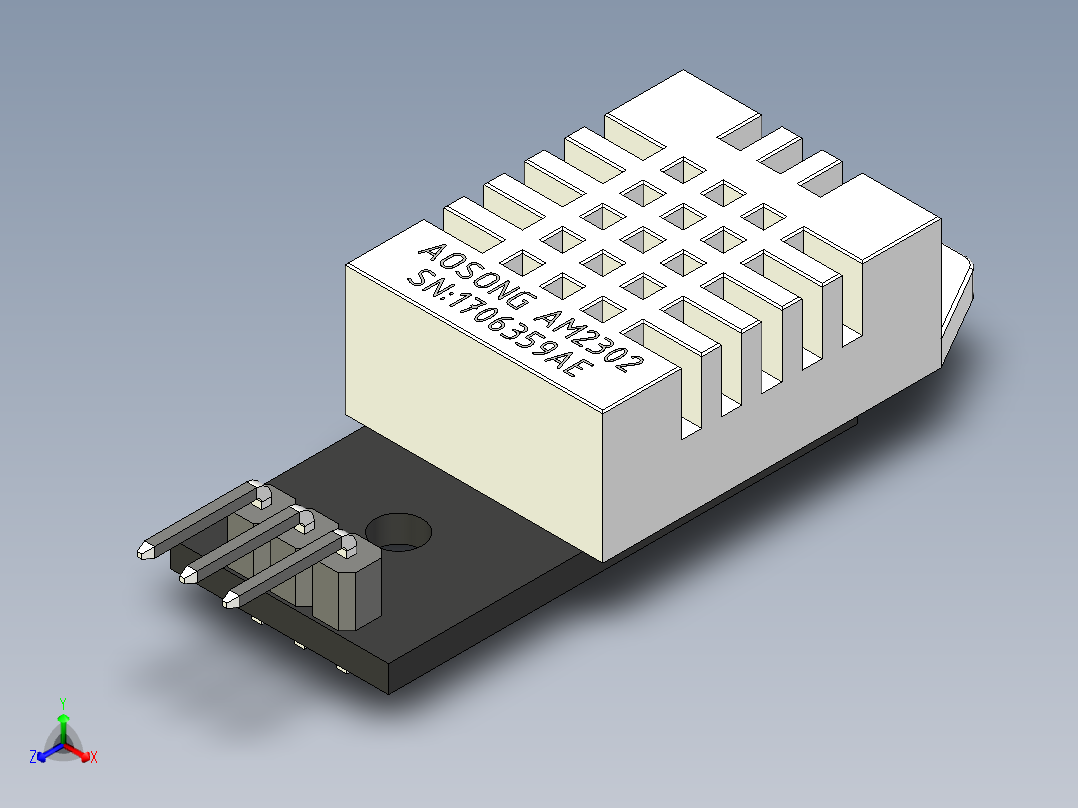 传感器 (19)正等轴测图