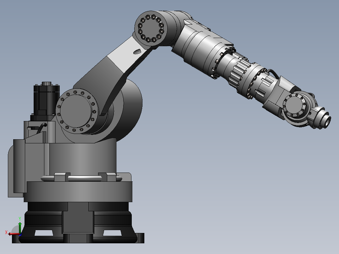 six-axis-robot-1 SW后视图