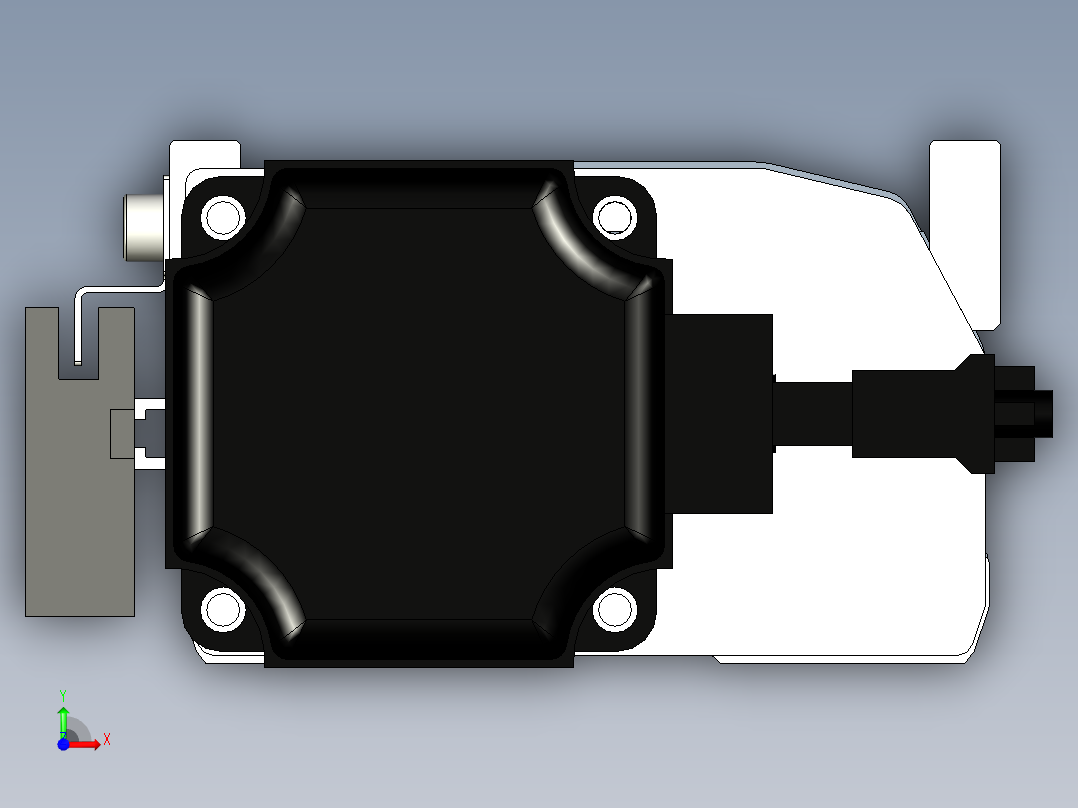 Toyo东佑达直线模组-ETH10-1100-BC-400W-C4反前视图