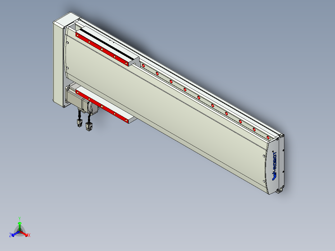 威洛博QF20-Lxx-C-S540-BL-ZP40-C3正等轴测图