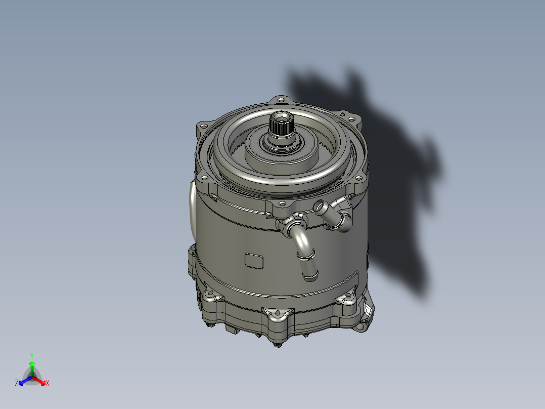新能源65kw永磁同步水冷电机804745