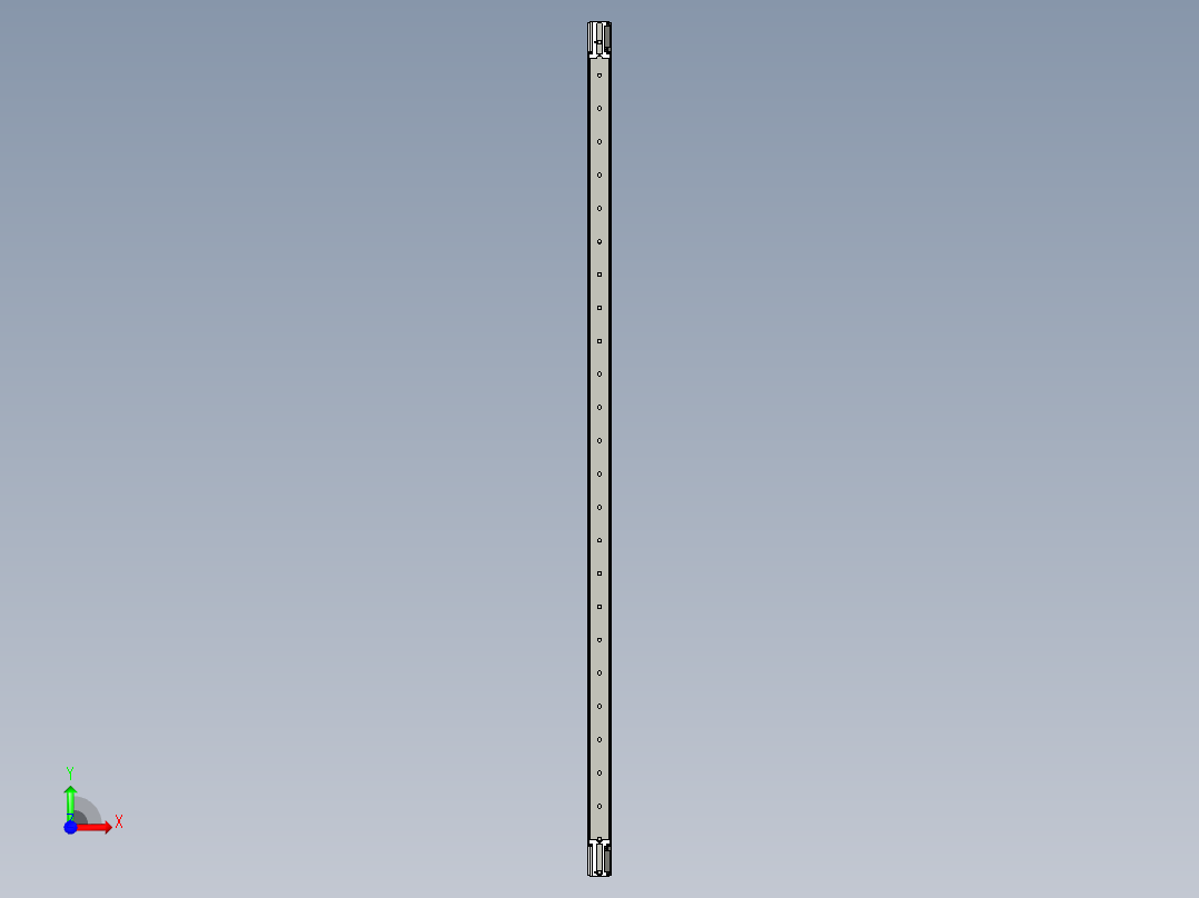基恩士SL-V26L_T_kc图纸模型前视图