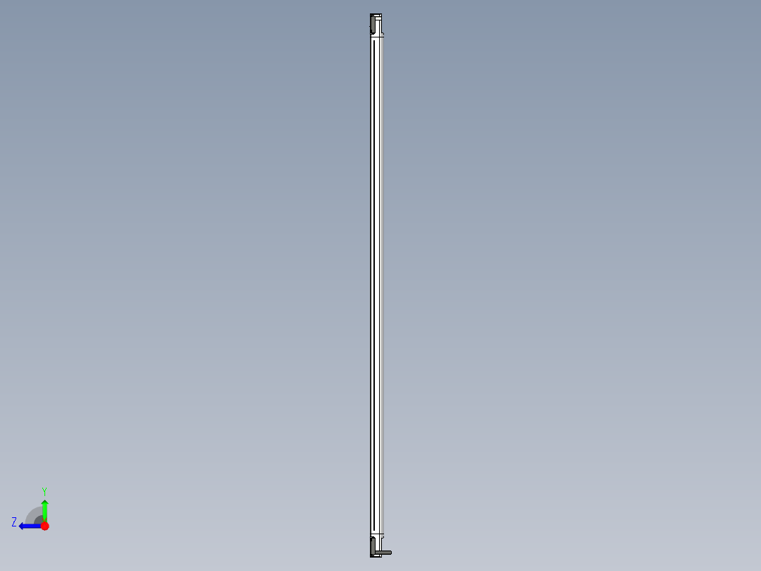基恩士SL-V26L_T_kc图纸模型右视图