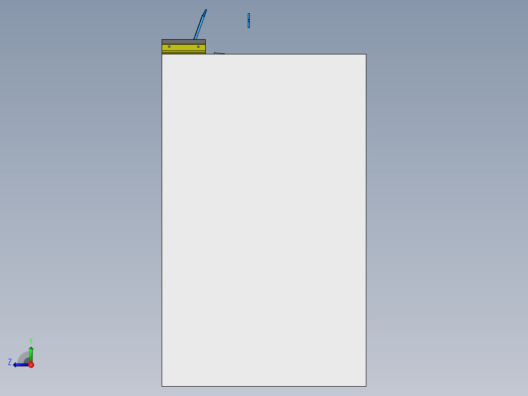 固定登车桥2000x2000-sw18可编辑右视图
