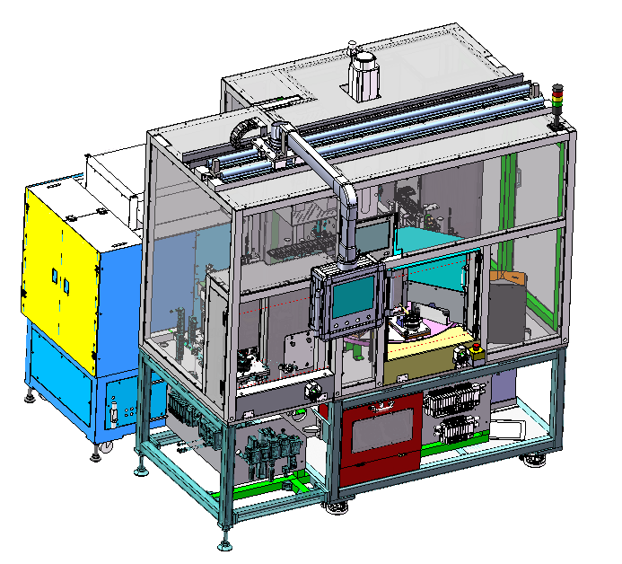水泵泵盖装配设备sw16可编辑