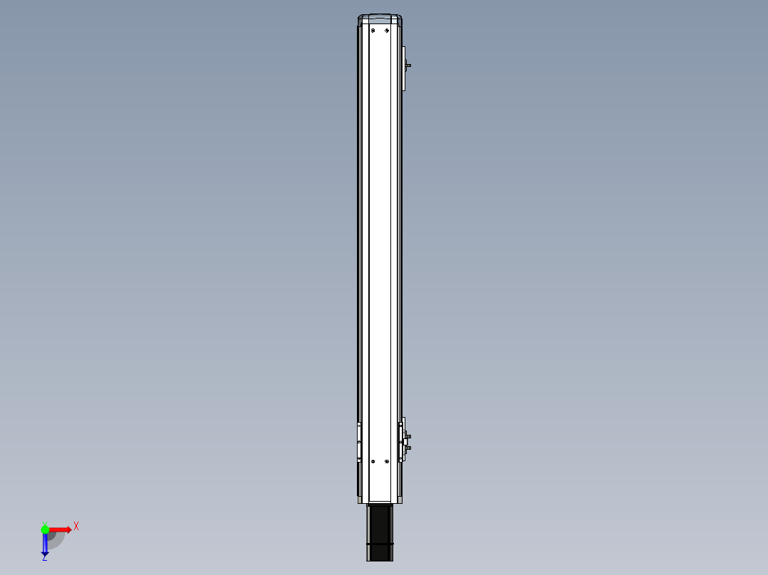 Toyo东佑达直线模组-ETH12-850-BC-200W+煞車俯视图