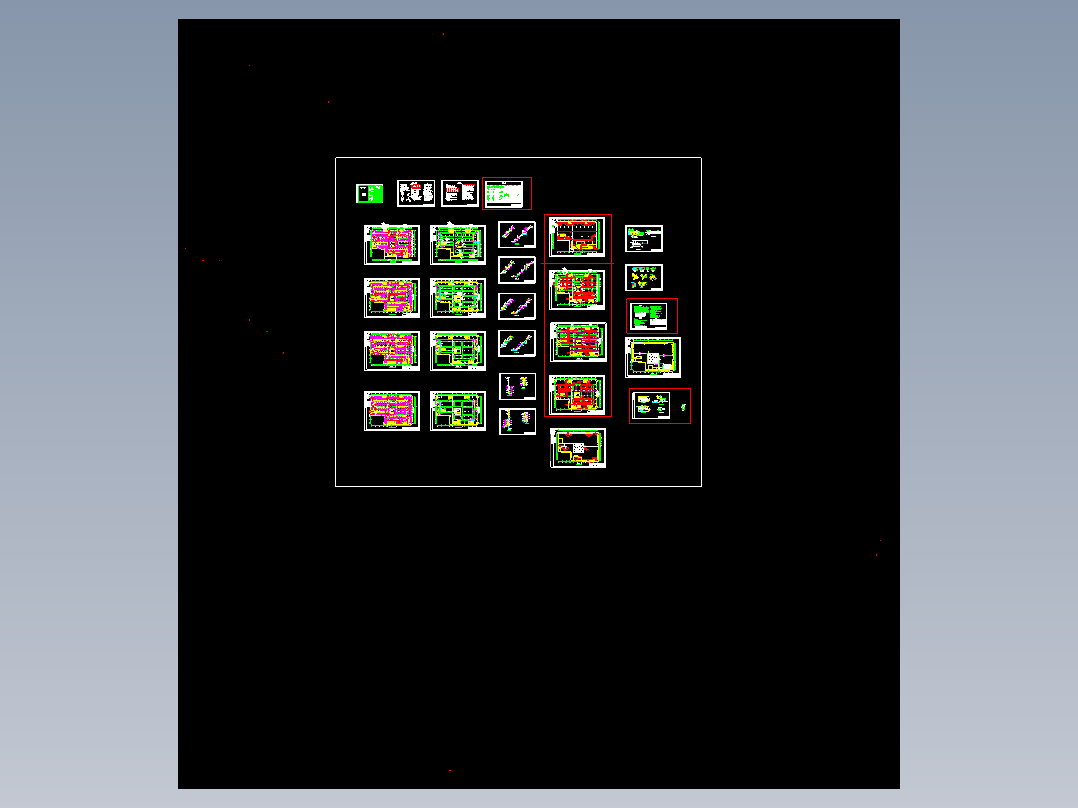 某商贸综合楼通风空调图