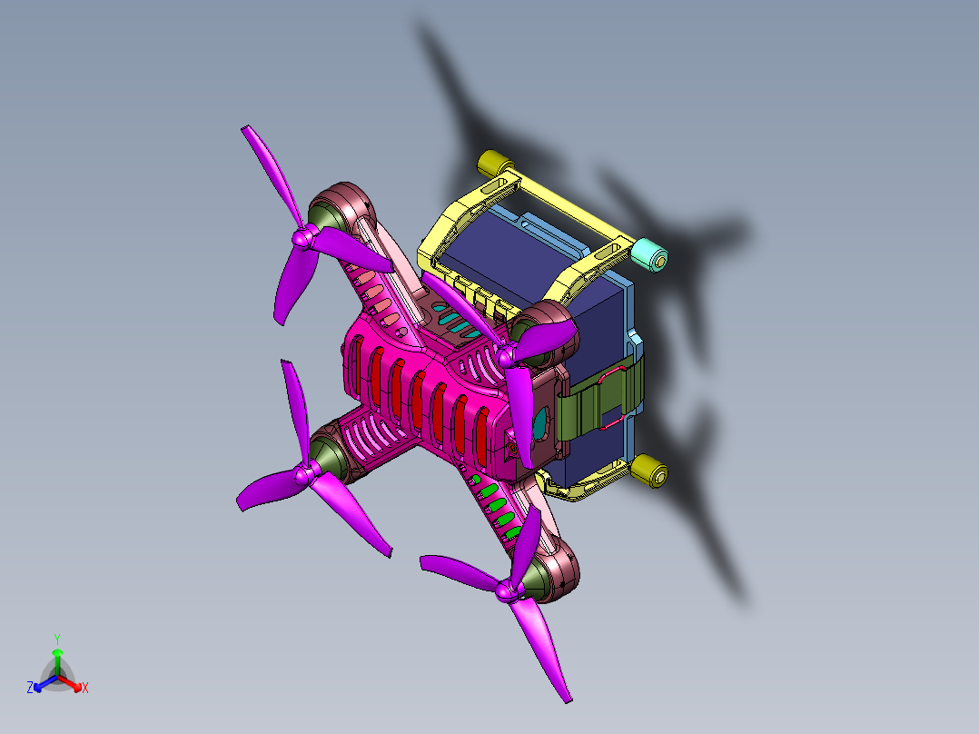 运送空降<span style='color: red'>机器人</span>飞行器