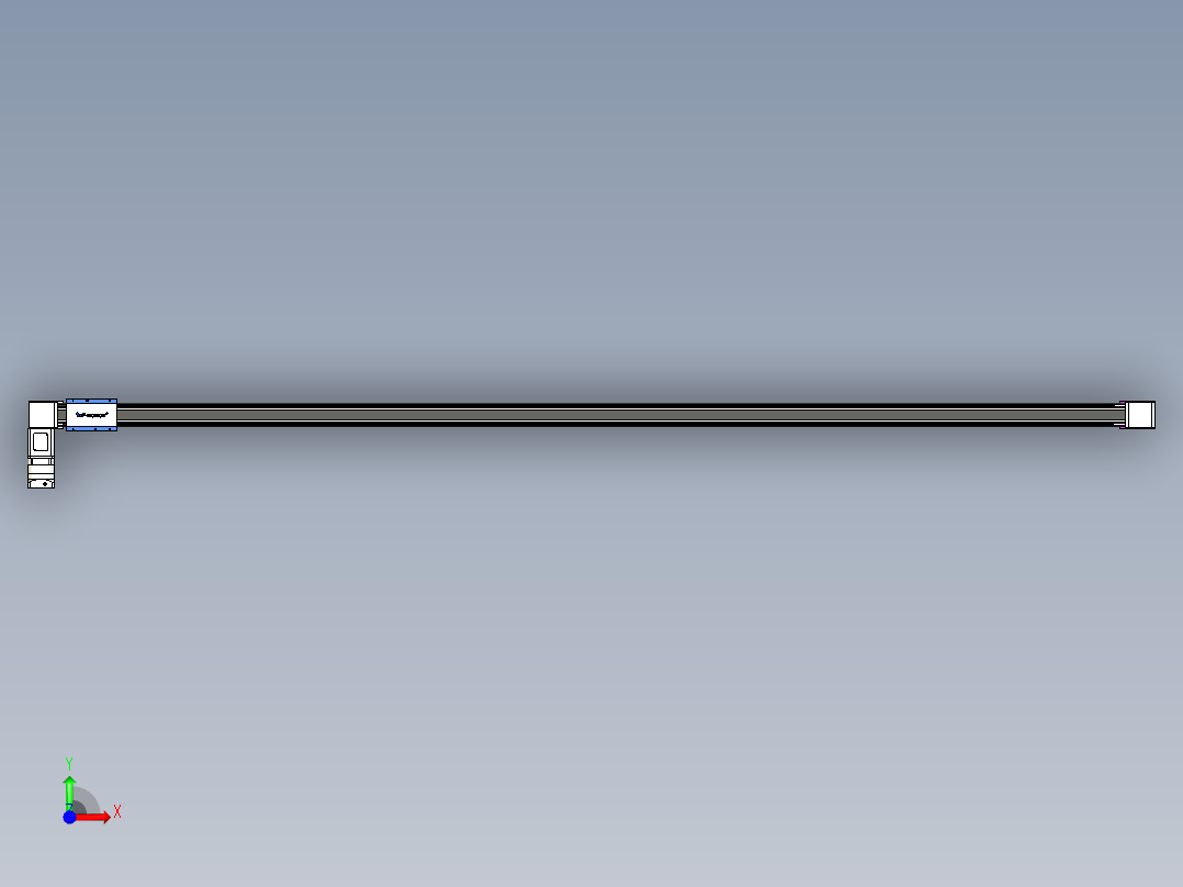 威洛博LB.GB同步带传动--欧规系列GB8-L192-S3500-BL-P75-K前视图