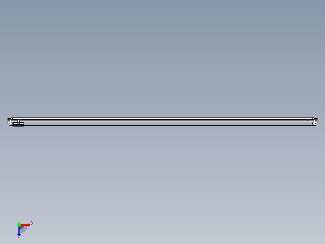 威洛博VL系列3d模型模组VL17E1Y-S3050俯视图