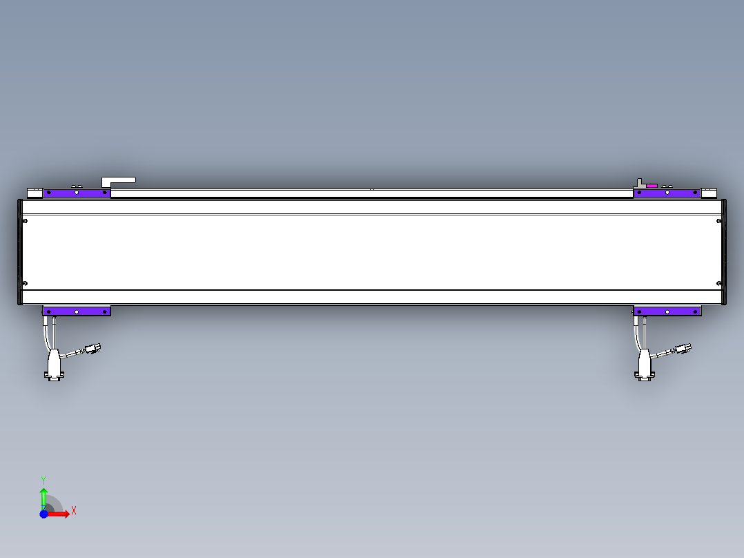 威洛博VL系列3d模型模组2VL17E1Y-S800前视图