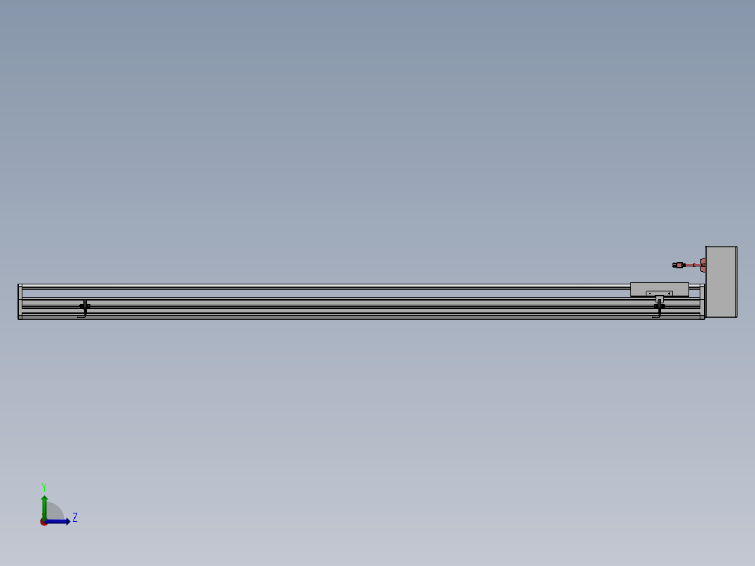 精密模组MT170-L125-1500-LU-M75-C4左视图