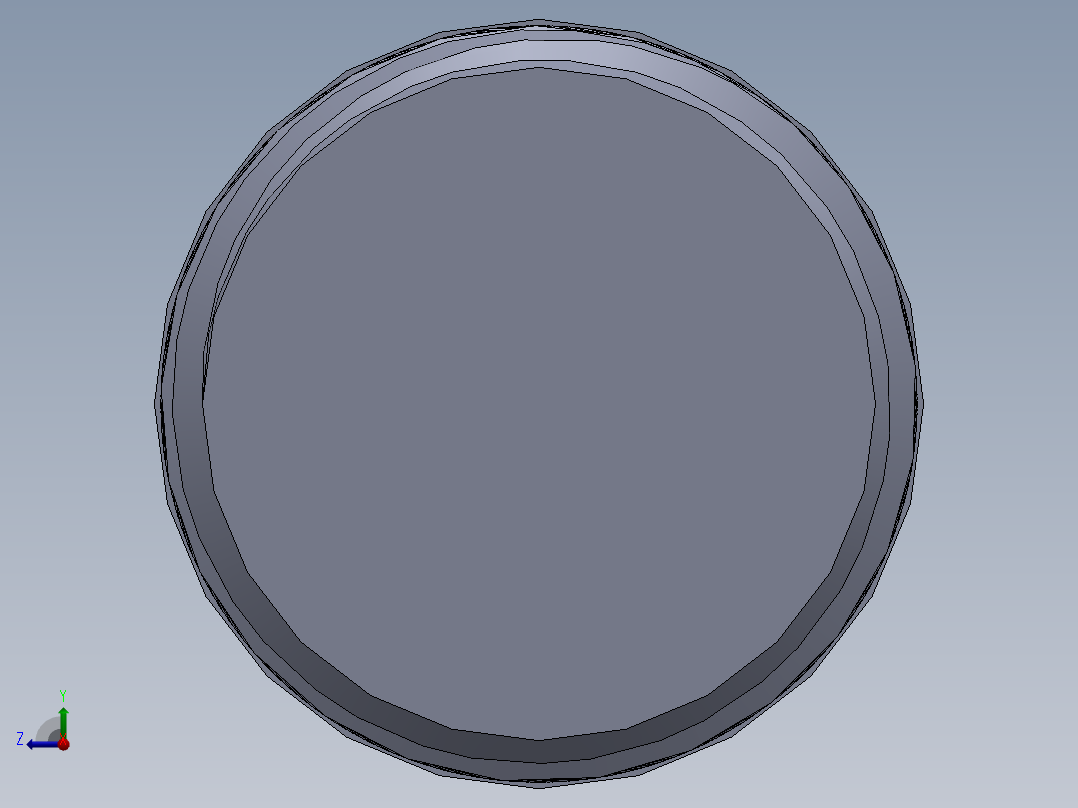 液压油缸 3右视图