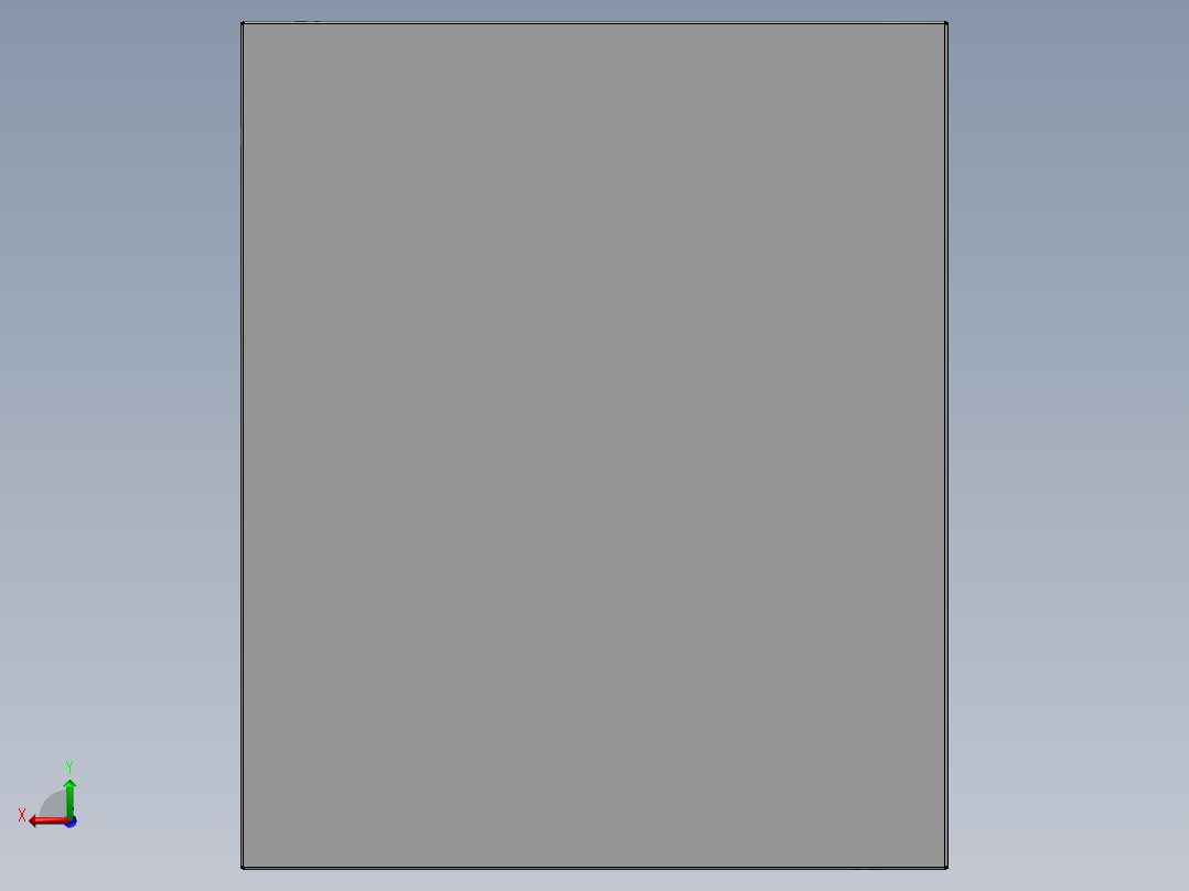 电器柜 电控柜 (72) 机械设计素材后视图