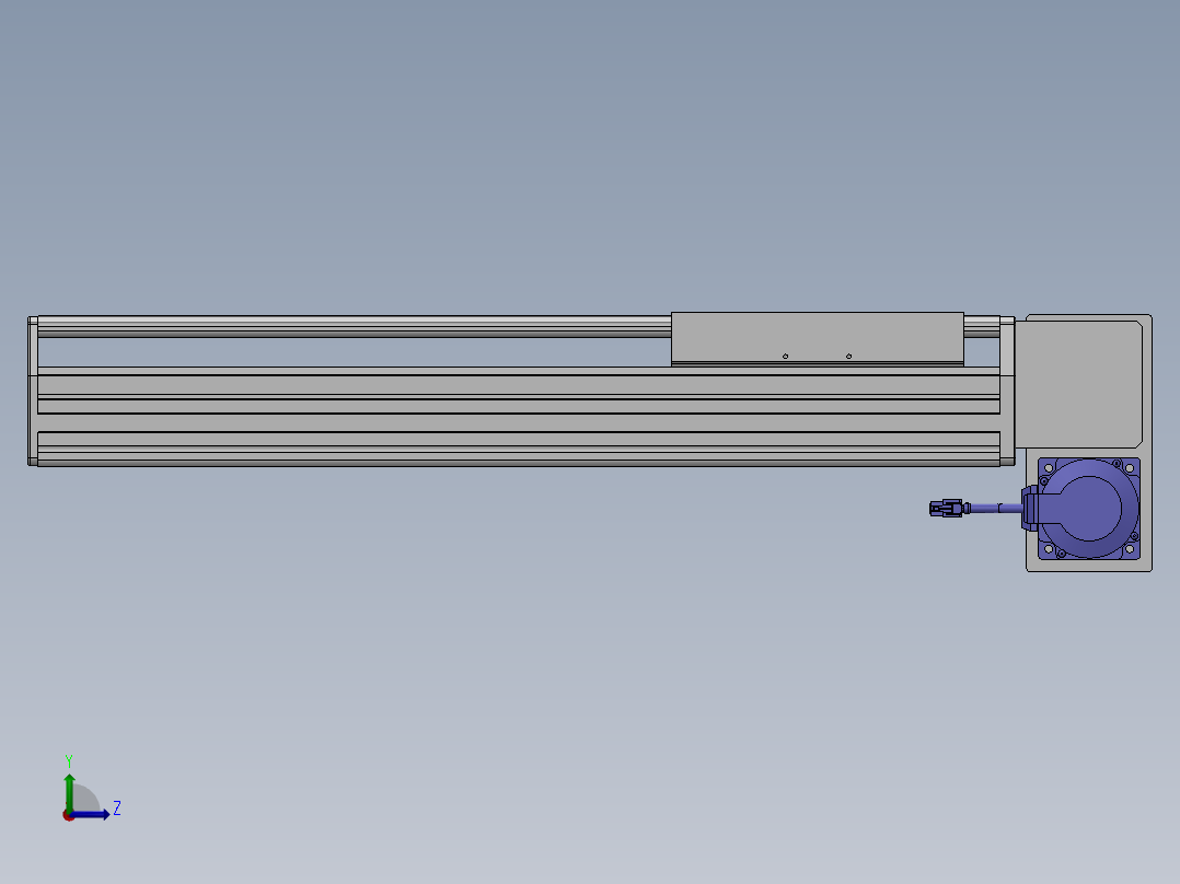 精密模组MT220-L150-400-RD-M75-C4左视图