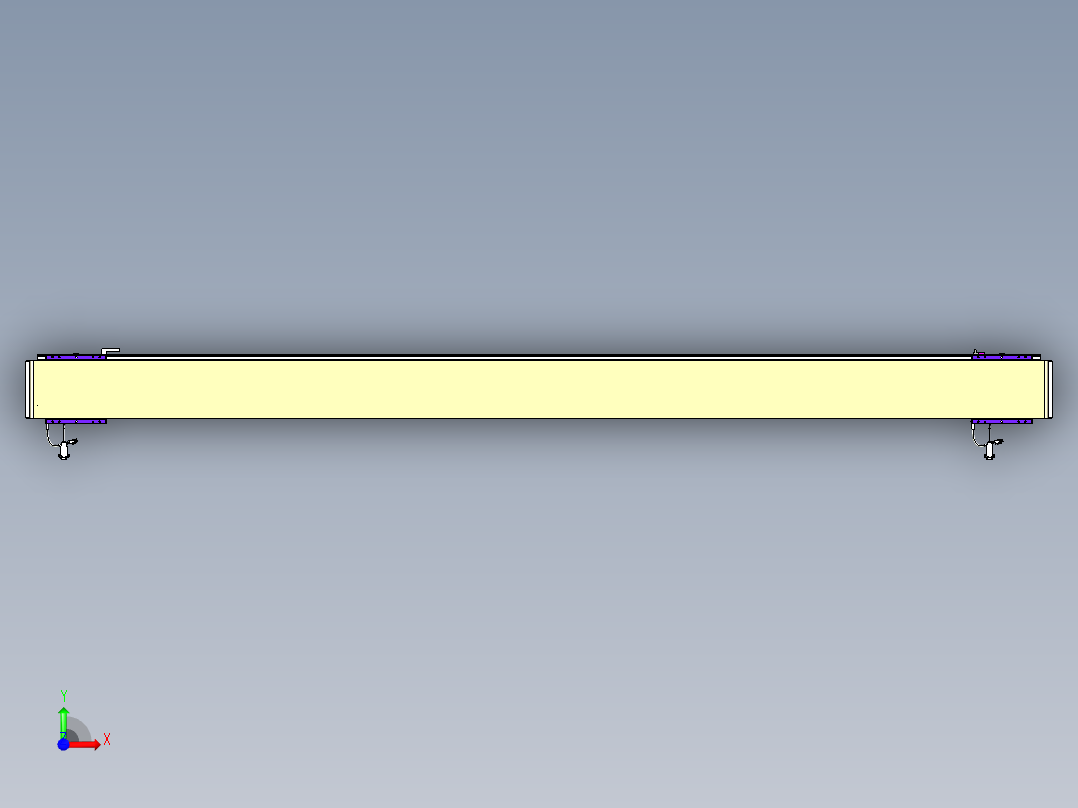 威洛博VL系列3d模型模组2VL17E2Y-S2550前视图