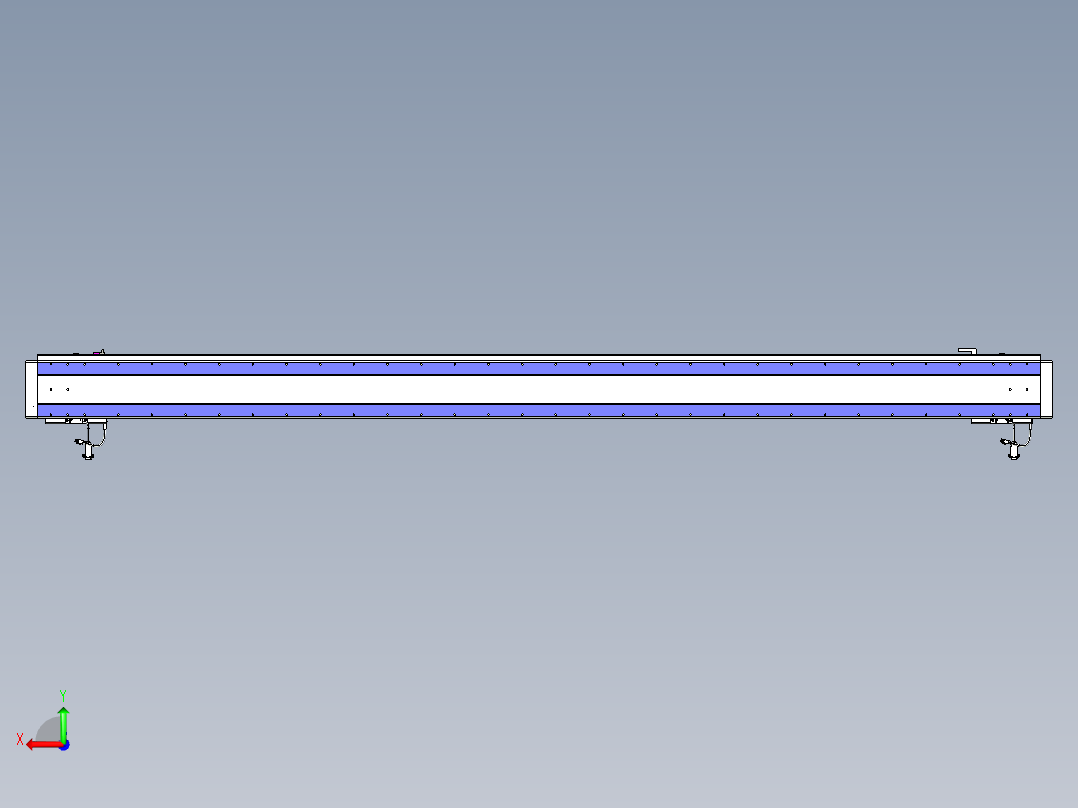威洛博VL系列3d模型模组2VL17E2Y-S2550后视图