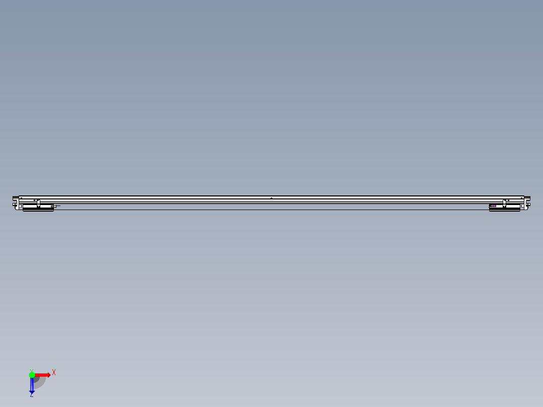 威洛博VL系列3d模型模组2VL17E2Y-S2550俯视图