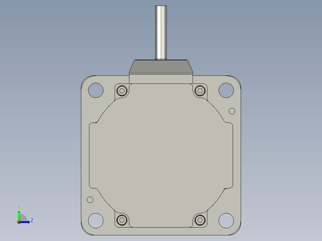 MB9G5BV+MBMU1E1AB(100V)电机左视图