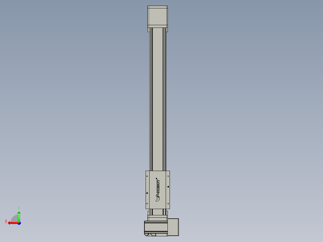欧规系列-GB8-L96-S650-BLU-P40-MS3后视图