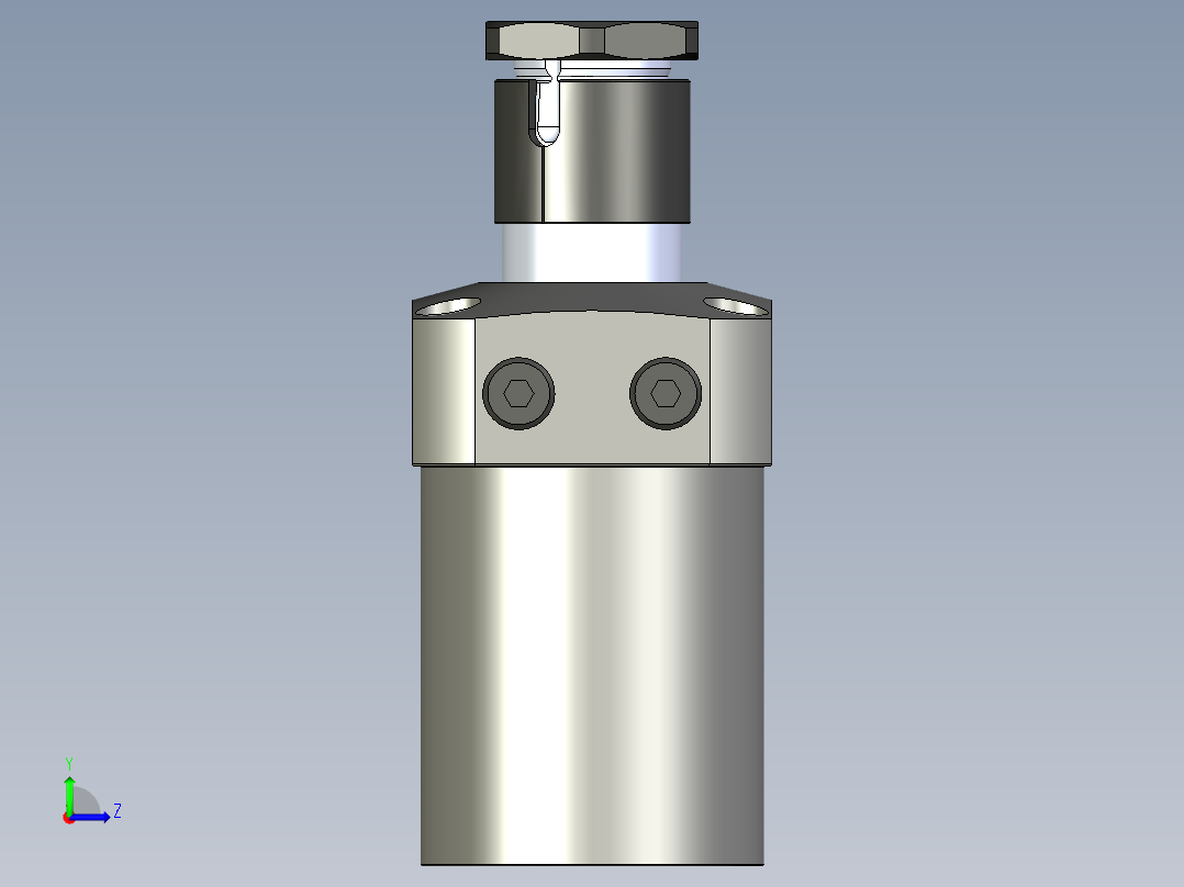KOSMEKLHS1050-CL-Y30多系列多零件图纸模型左视图
