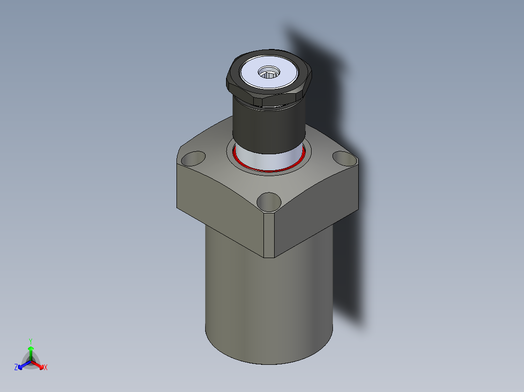 KOSMEKLHS1050-CL-Y30多系列多零件图纸模型正等轴测图