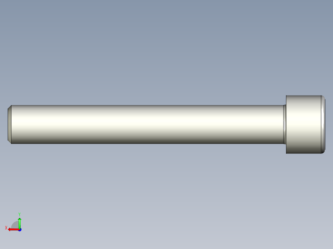 螺钉-DIN_912-M14x100.stp后视图