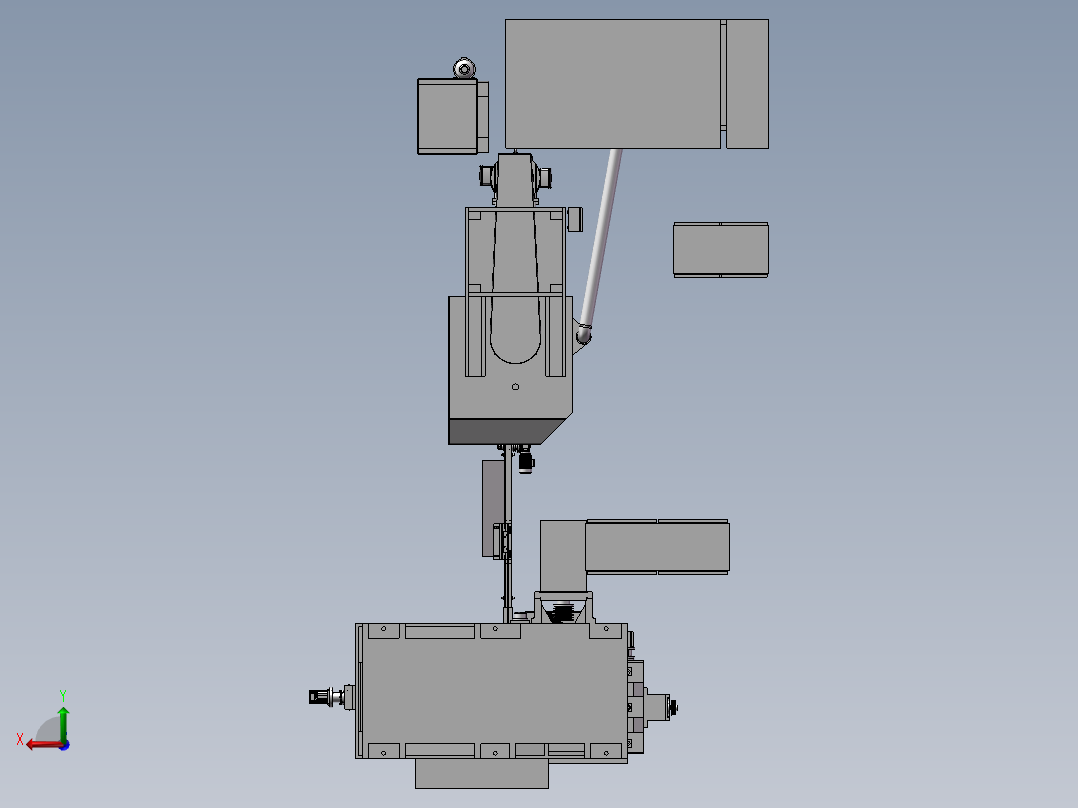 零件外圆及端面抛光打磨流水线设备圆柱磨削及端面加工设备后视图