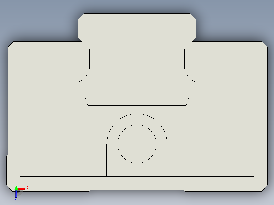 银泰PMI-SME20-LSA.igs俯视图