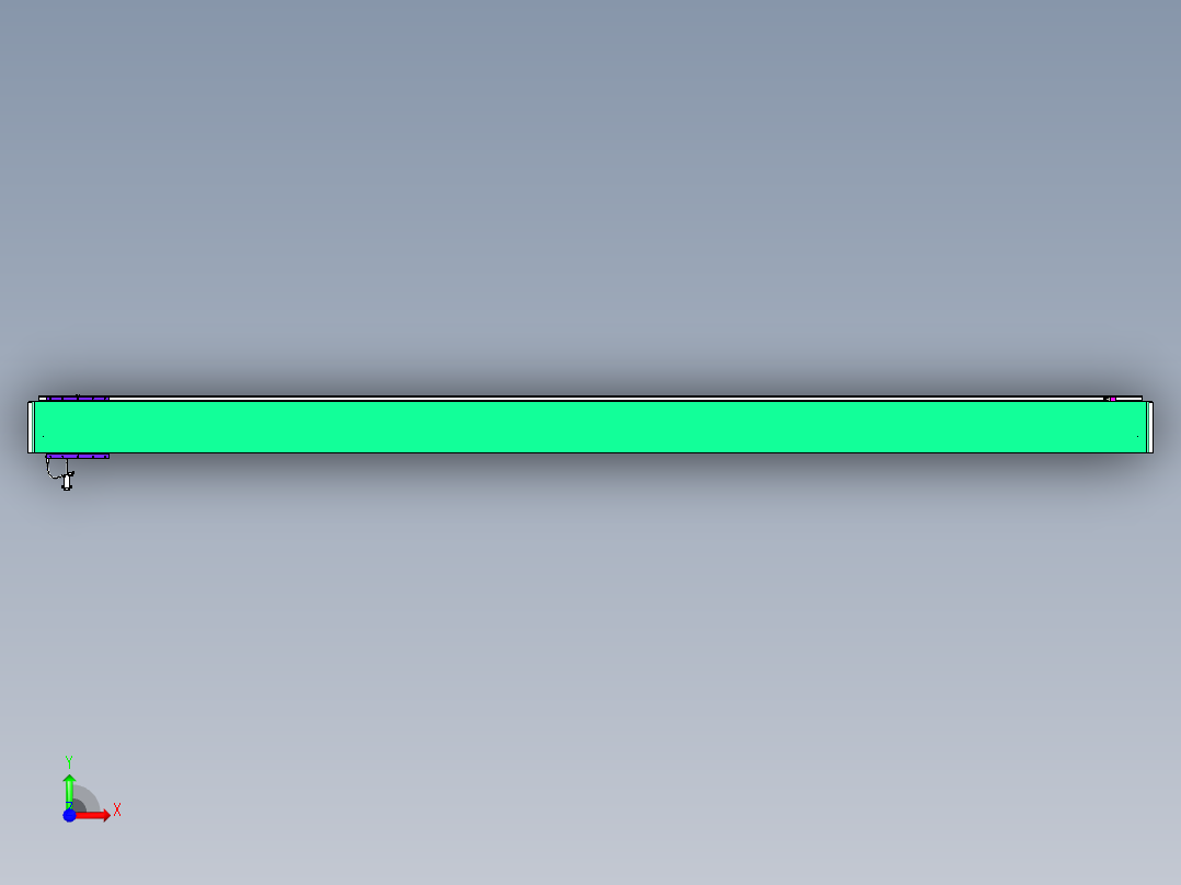 威洛博VL系列直线电机模组-VL17E3-S3400前视图