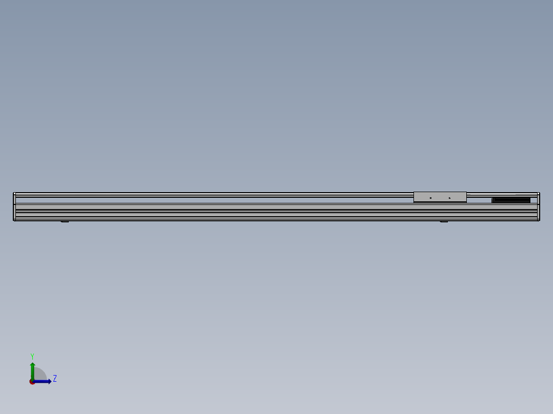 精密模组MY140-T10-1000L-M-P40B-C4-C左视图
