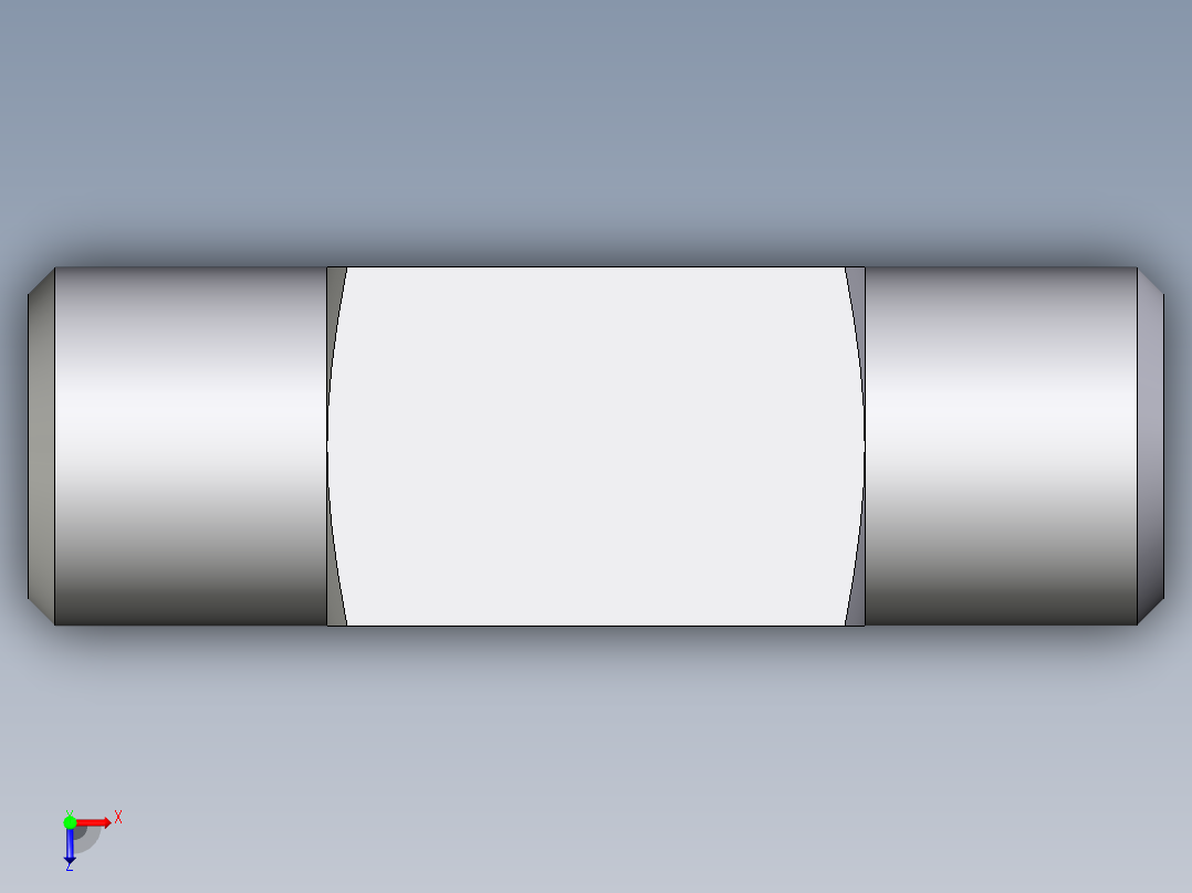 卡套式工业通用硬管接头EO_Male_stud_run_tee_TE06LRCFX俯视图