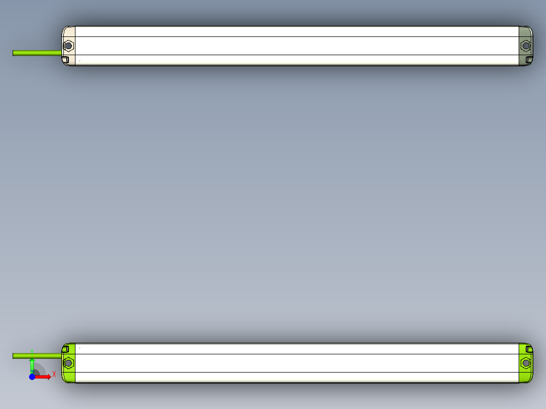 安全_区域传感器H2TLS0840_3D前视图