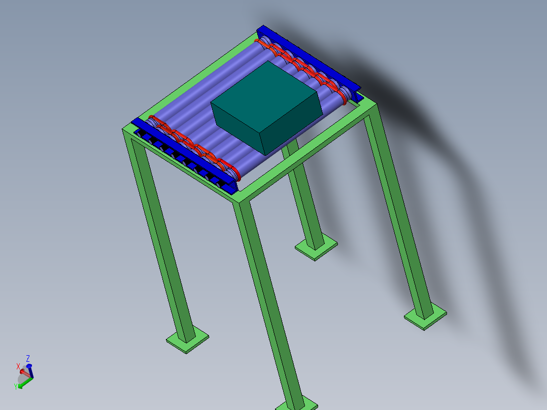 滚筒输送机roller-conveyor-63-SW
